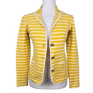 Banana Republic Striped Blazer Sweater Size XS
